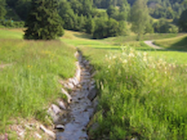 Hochwasserschutzprojekt Schwarzbach, Gais - Karfuns, Gemeinde Bludesch